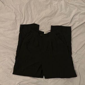 ideal black vintage high waisted trousers